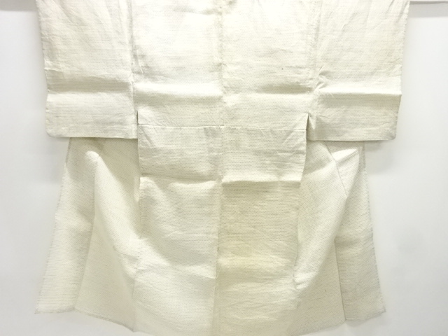 JAPANESE KIMONO / ANTIQUE MENS KIMONO / HEMP / NOTO JOFU